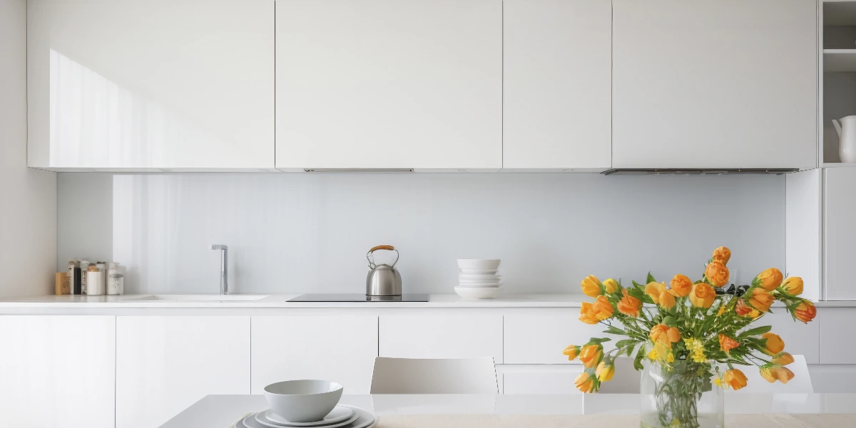 vertical cabinetry to remodel small kitchen