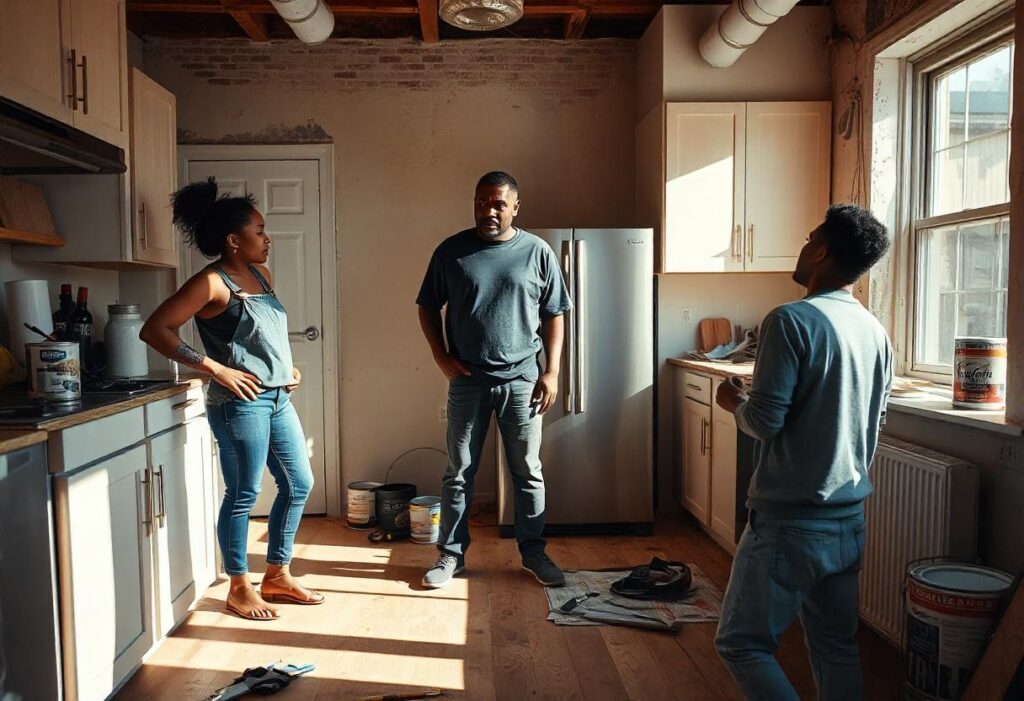 residents discussing what is average cost to remodel kitchen